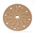 Round Sanding Abrasives Gold Sandpaper Discs